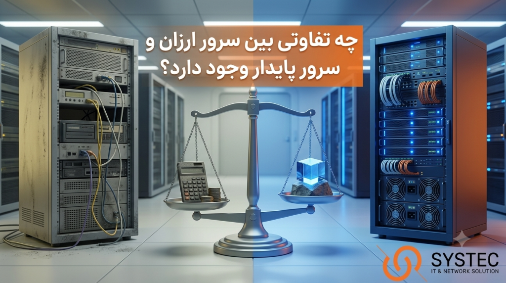 چه تفاوتی بین سرور ارزان و سرور پایدار وجود دارد؟