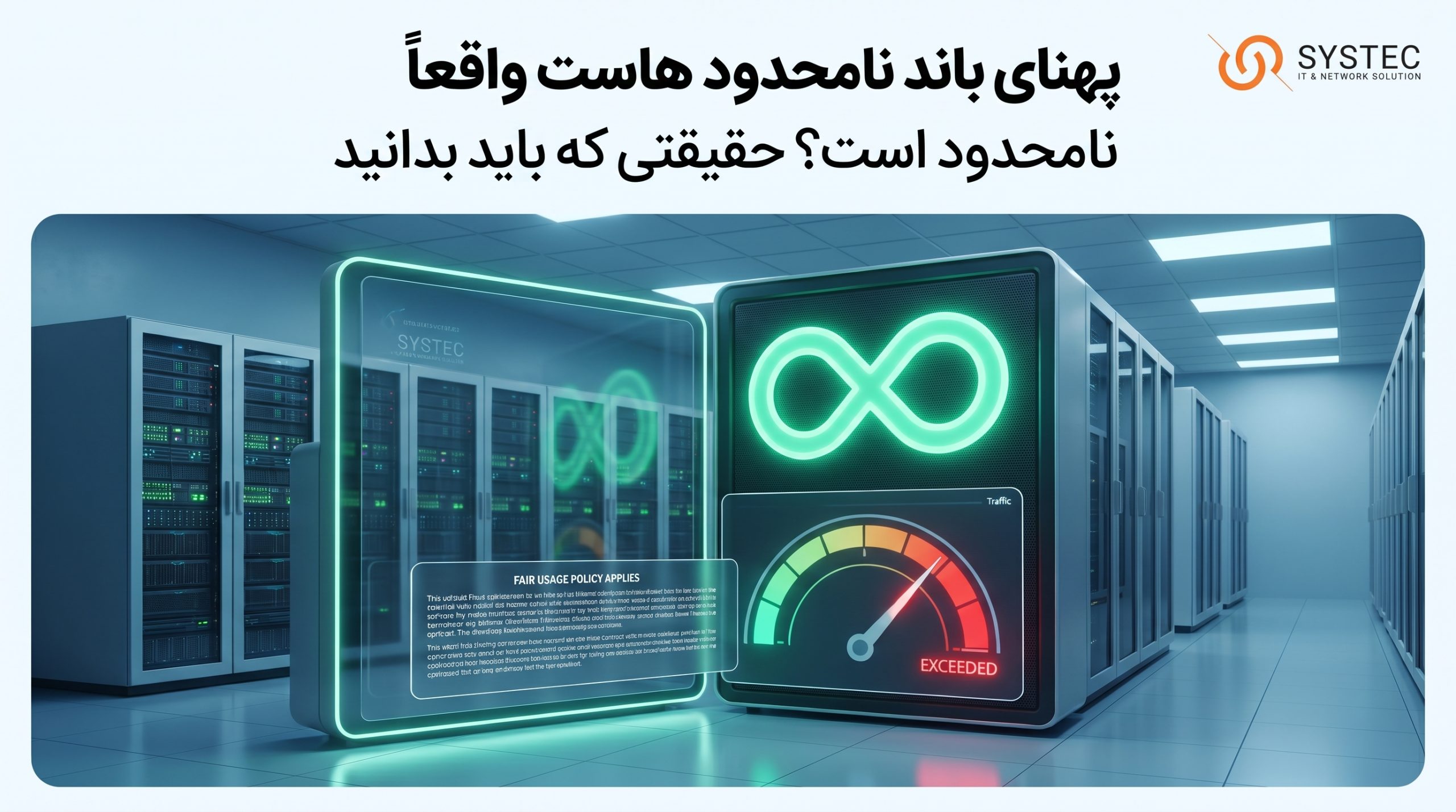 پهنای باند نامحدود هاست